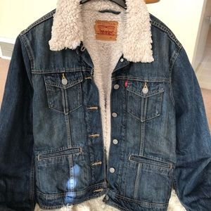 Levi’s Sherpa Trucker Jacket XL